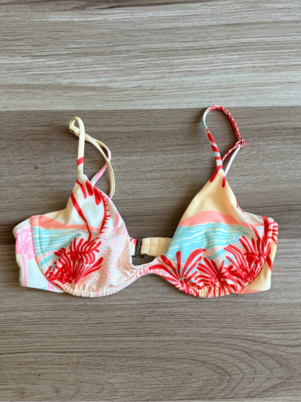 NWOT Maaji Cali Sea Petit Irene Unmolded Underwire Bikini Top